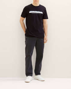 TOM TAILOR PRINTED T-SHIRT BLUZA DE BARBATI