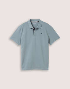 TOM TAILOR BASIC POLO WITH CONTRAST BLUZA DE BARBATI