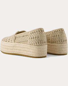 TOMS CHA METL LTHR BASKET WM VALCIA ESP