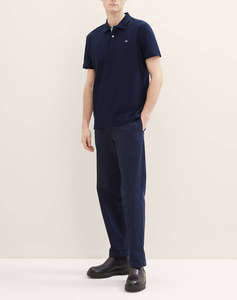 TOM TAILOR BASIC POLO WITH CONTRAST BLUZA DE BARBATI