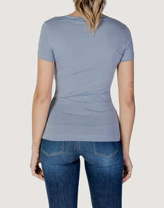 GUESS CN SS GLITTER DEGRADE LOGO TEE BLUZA DE DAMA