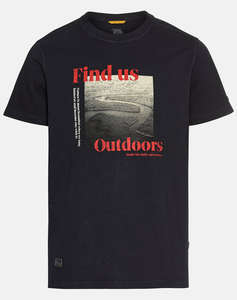 CAMEL T-SHIRT Κ.Μ. Print