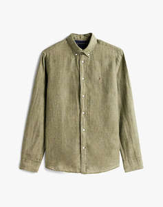 TOMMY HILFIGER PIGMENT DYED LI SOLID RF SHIRT