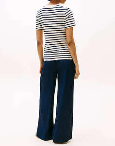 TOMMY HILFIGER KNOT BOAT-NK SS TEE