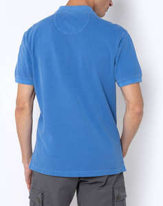 THE BOSTONIANS BLUZA POLO PIQUE DELAVE REGULAR FIT