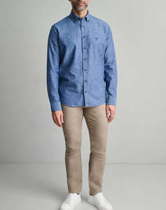NAVY&GREEN CAMASA COMFORT FIT