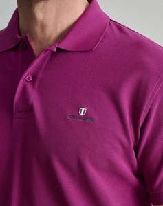 NAVY&GREEN BLUZA POLO MONOCROMA, CUSTOM FIT
