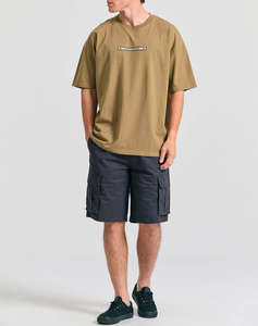 FUNKY BUDDHA Bluza de barbati Maneca Scurta Cu Imprimeu