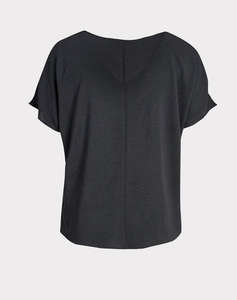 PARABITA Bluza washed cu V