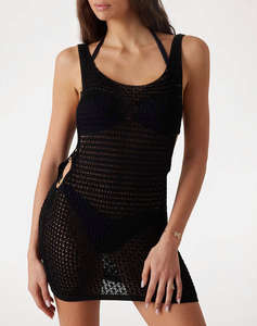GUESS CROCHET DRESS - ACRYLIC CROCHET YARN ROCHIE DE DAMA