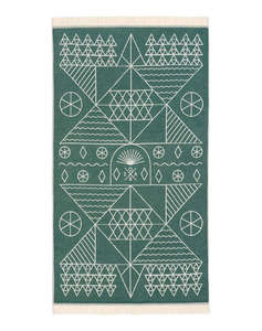 SUN OF A BEACH Feather Beach Towel (Dimensiuni: 95 x 160cm.)