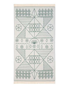 SUN OF A BEACH Feather Beach Towel (Dimensiuni: 95 x 160cm.)
