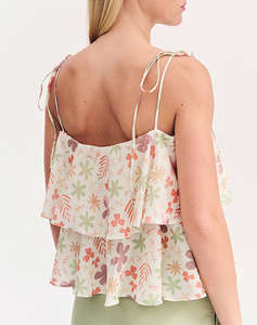 FOREL Bluza crop floral Case Study