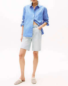 TOMMY HILFIGER DNM BERMUDA SHORT HW SKY