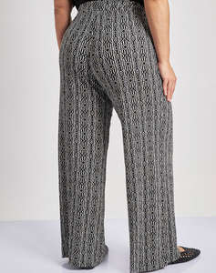 PARABITA Pantaloni jersey cu imprimeu