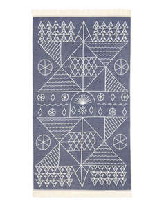SUN OF A BEACH Feather Beach Towel (Dimensiuni: 95 x 160cm.)