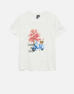 VERO MODA VMSIANE FRANCIS SS TOP BOX JRS SPE GA