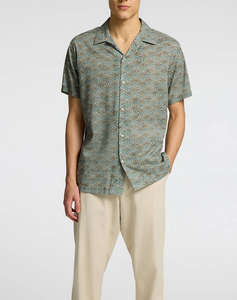 SELECTED SLHREG-AIR SHIRT SS MIX