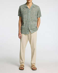 SELECTED SLHREG-AIR SHIRT SS MIX