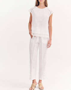 FOREL Bluza din bumbac cu broderie