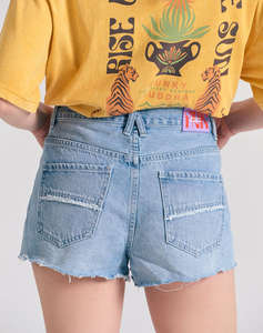 FUNKY BUDHA Jean shorts de dama