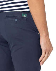THE BOSTONIANS PANTALONI CHINOS DOBBY MODERN FIT