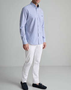 NAVY&GREEN CAMASA COMFORT FIT