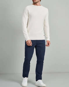 NAVY&GREEN TRICOTAT DIN BUMBAC DECOLTEU, 2TONE