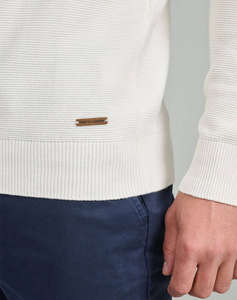 NAVY&GREEN TRICOTAT DIN BUMBAC DECOLTEU, 2TONE