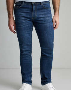 NAVY&GREEN PANTALONI DENIM NORMAL WAIST