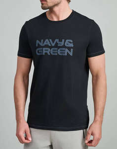 NAVY&GREEN BLUZA DECOLTEU