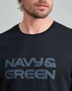 NAVY&GREEN BLUZA DECOLTEU