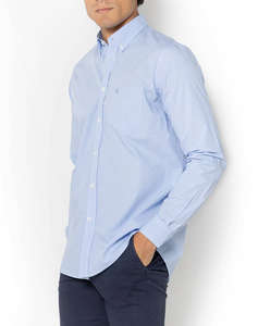 THE BOSTONIANS CAMASA CHESTER POPLIN REGULAR FIT MiniCheck POPLIN Button-down Regular Fit