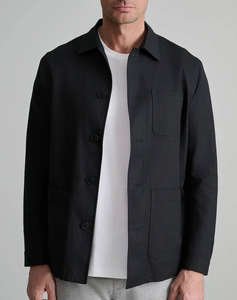 NAVY&GREEN SACOU-JACKET