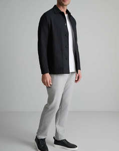 NAVY&GREEN SACOU-JACKET