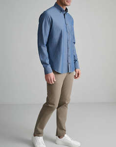 NAVY&GREEN CAMASA COMFORT FIT