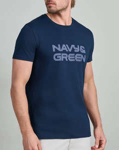 NAVY&GREEN BLUZA DECOLTEU