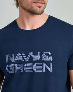NAVY&GREEN BLUZA DECOLTEU