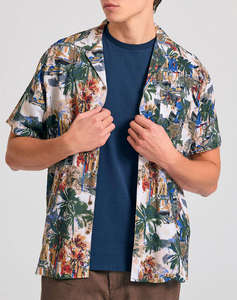 FUNKY BUDDHA Camasa de barbati Cu maneca scurta