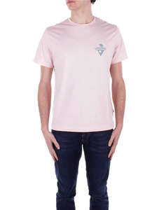 GUESS JEANS GJ SS CN REG PALM TR - MID ORGANIC HEAVY JERSEY 205 BLUZA DE BARBATI