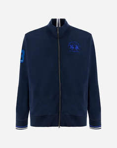 LA MARTINA JACKET MM MAN FLEECE DIAGONAL FRENCH TER