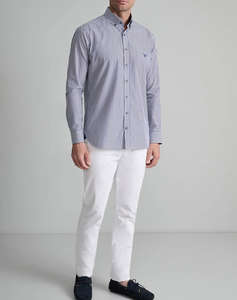 NAVY&GREEN CAMASA COMFORT FIT