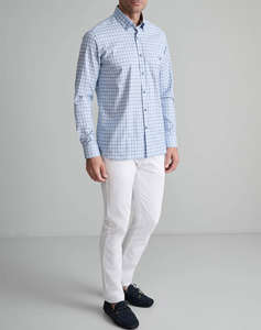 NAVY&GREEN CAMASA COMFORT FIT