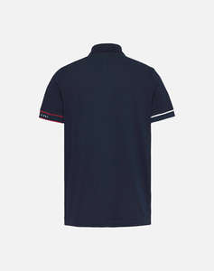 TOMMY JEANS TJM SLIM FLAG CUFF POLO EXT