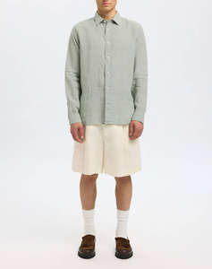 SELECTED SLHREGKYLIAN LINEN LS SHIRT