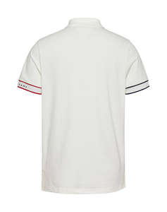 TOMMY JEANS TJM SLIM FLAG CUFF POLO EXT