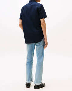TOMMY HILFIGER SEERSUCKER SOLID SS RF SHIRT