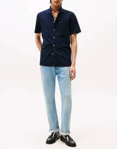 TOMMY HILFIGER SEERSUCKER SOLID SS RF SHIRT