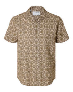 SELECTED SLHREGSUN SHIRT SS RESORT