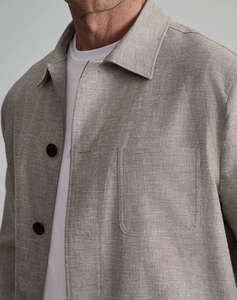 NAVY&GREEN SACOU-JACKET